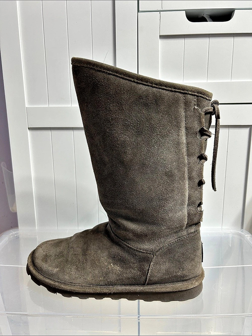 Bearpaw 195W Suede Winter Boots US 11